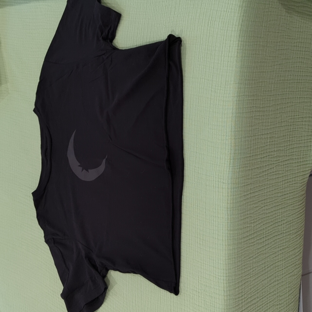 ZYIA Half Moon Crop Tee